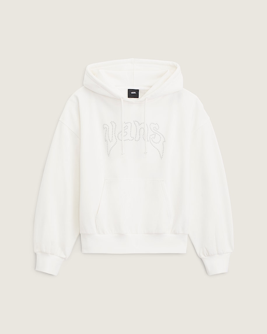 pearls logo retro pullover sweatshirt