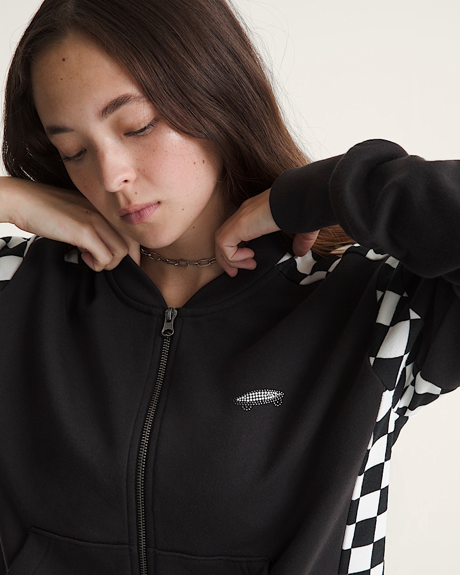 rookie track zip sweatshirt
