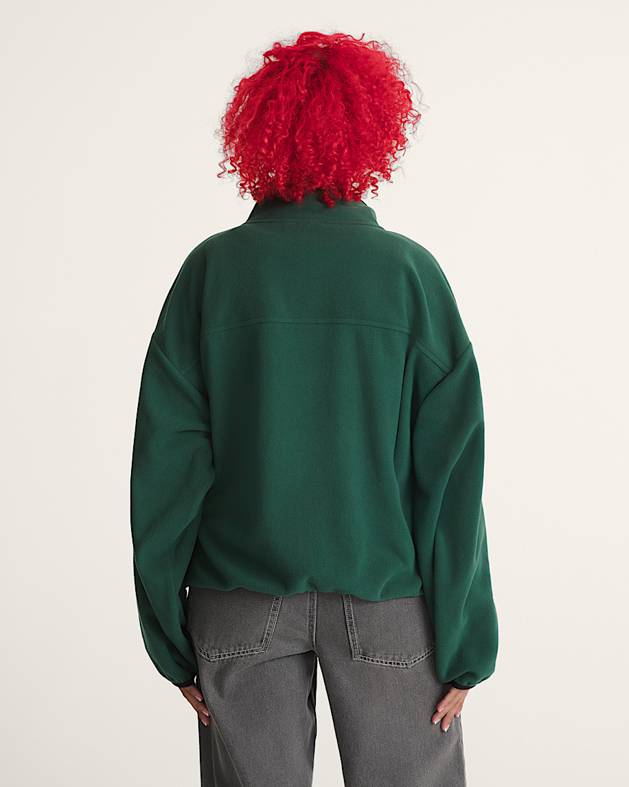 polar sweatshirt mit hakenmuster