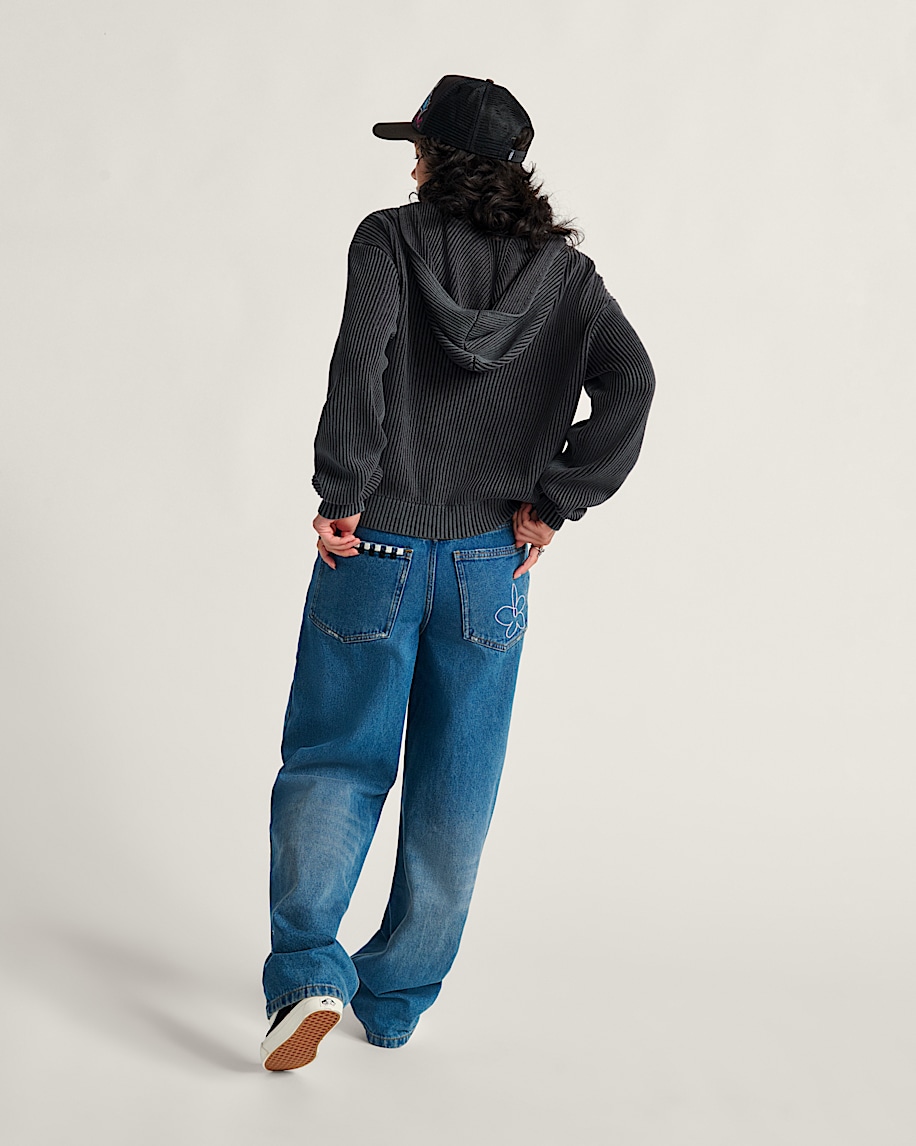 sirelle bestickte jeanshose