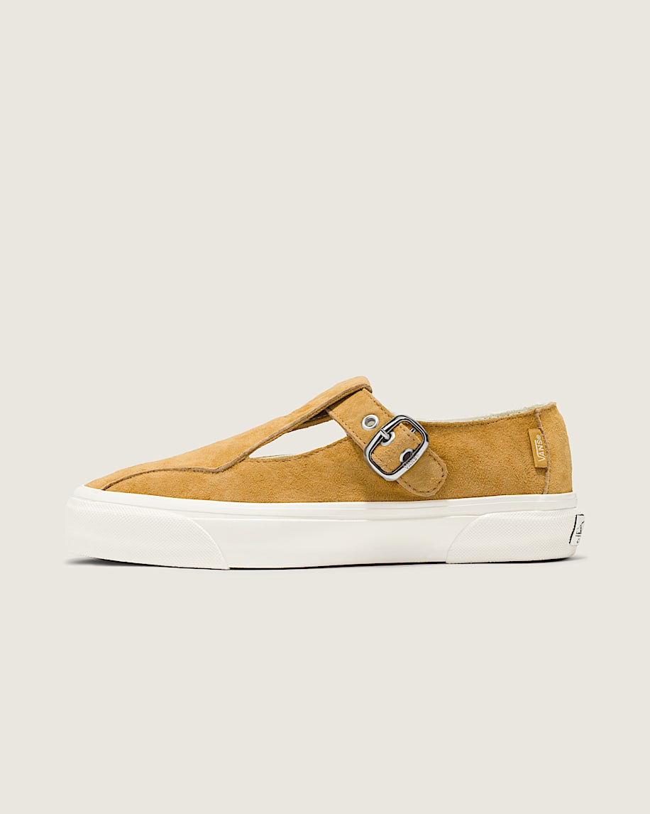 premium mary jane wildlederschuh