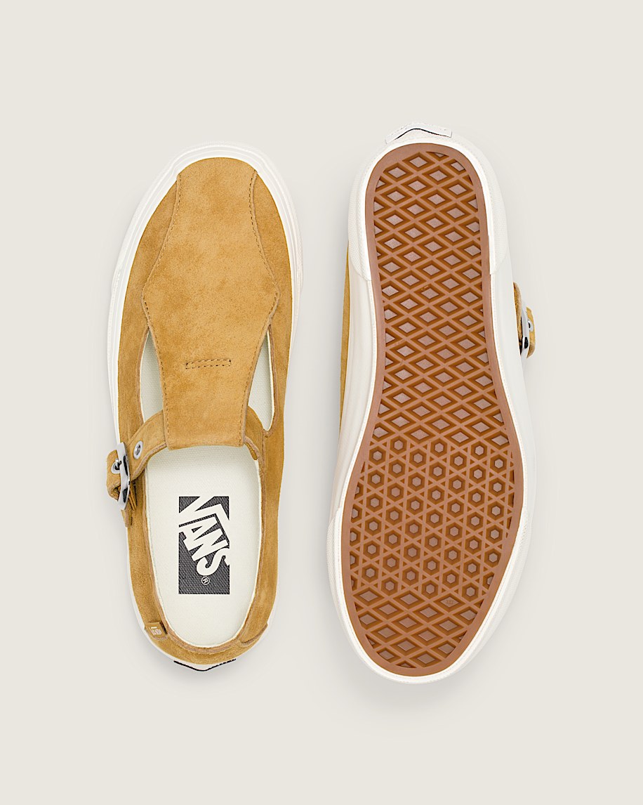 premium mary jane wildlederschuh