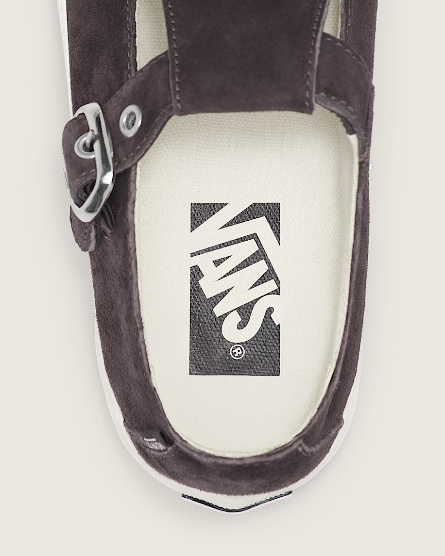 premium mary jane wildlederschuh