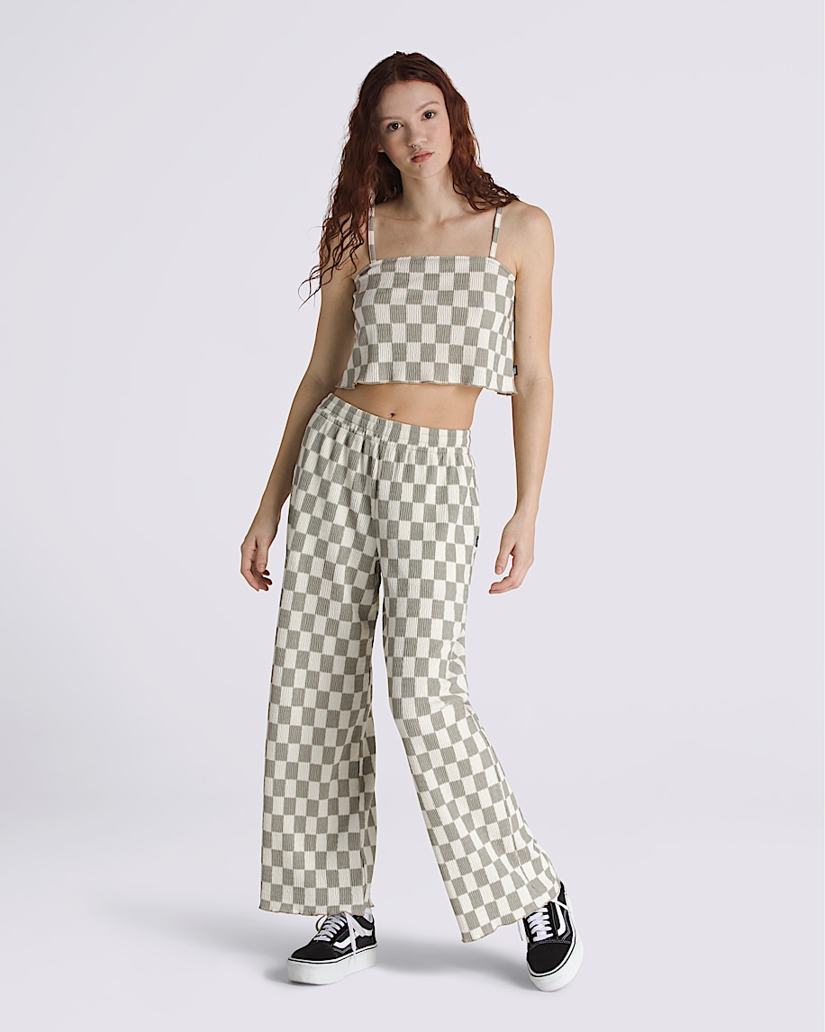 wren checkerboard cami top