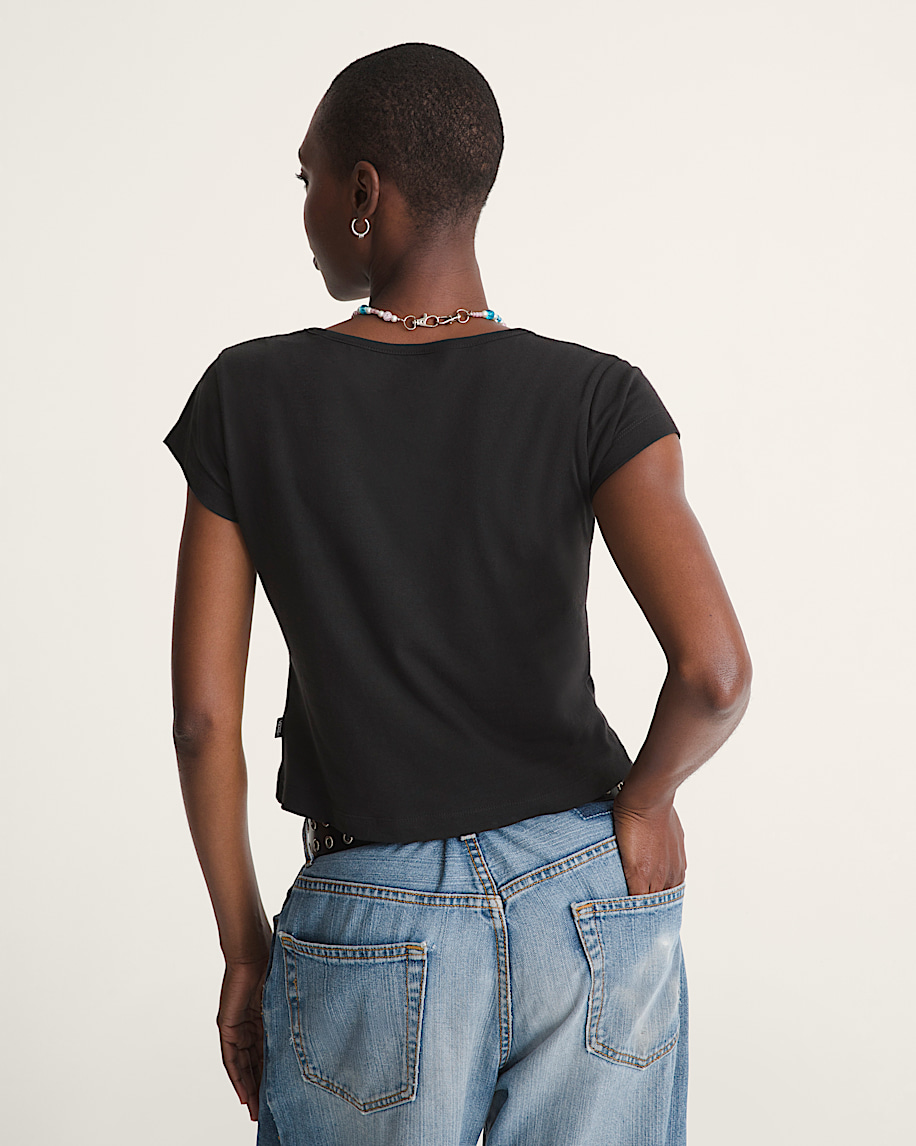 schachbrettmuster-schleifen-t-shirt