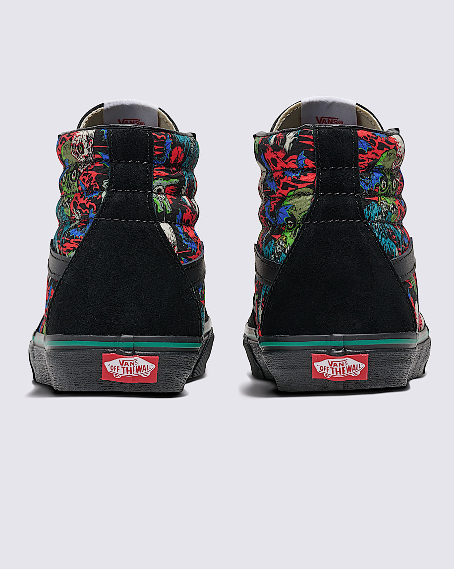 customs sk8-hi halloween schuh