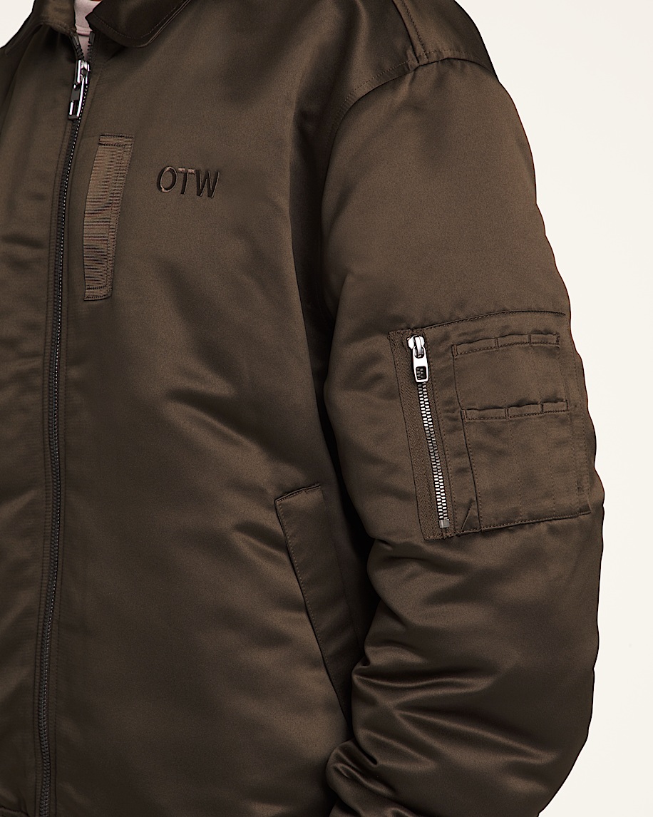 otw satin-bomberjacke