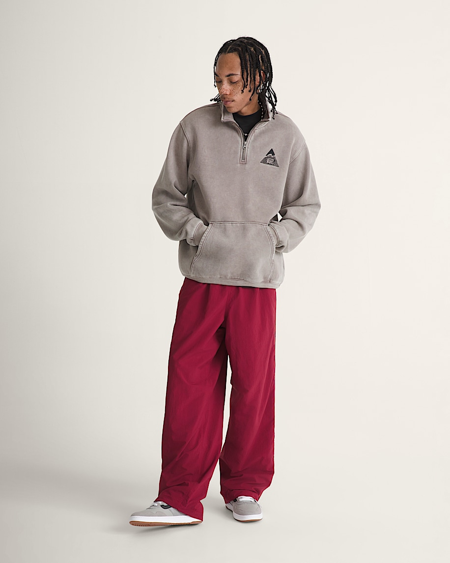 peak quarter zip sweatshirt