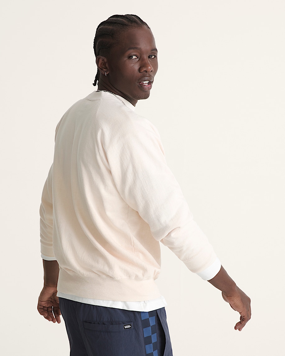 waffle shop wave blend rundhals-sweatshirt