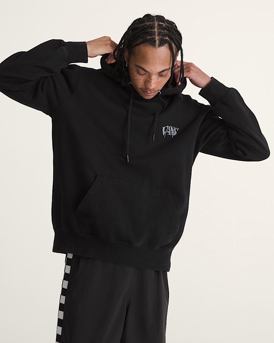 waffle shop optic eye pullover hoodie