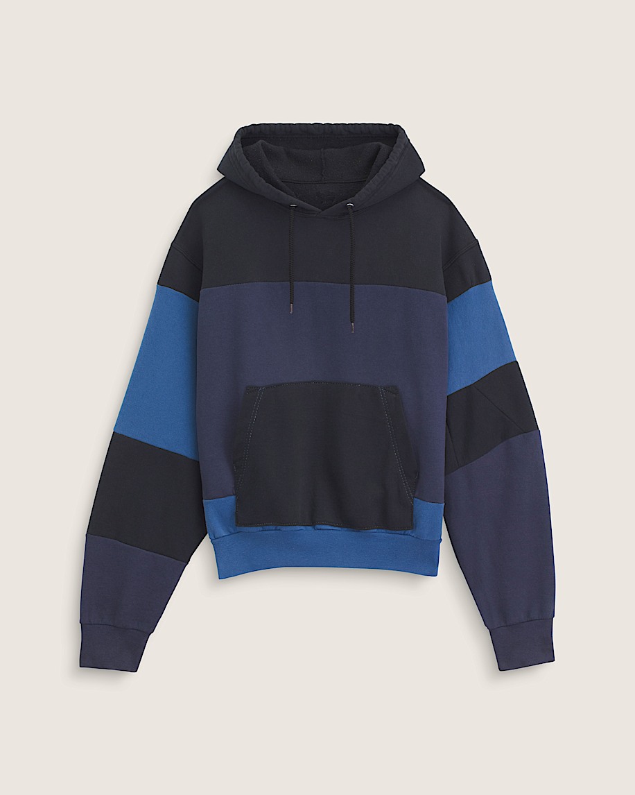 waffle shop reimagined pieced hoodie