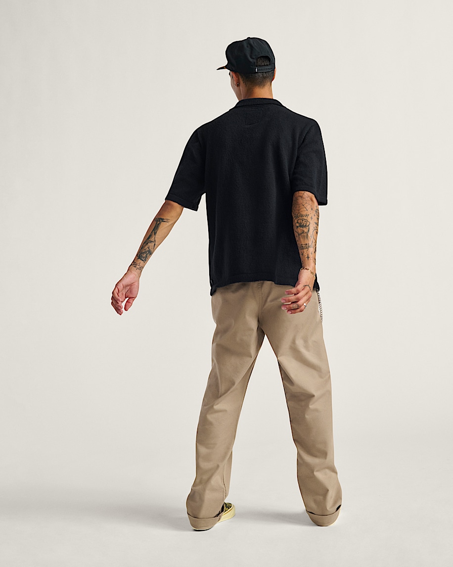 authentische chino-hose mit entspannter passform