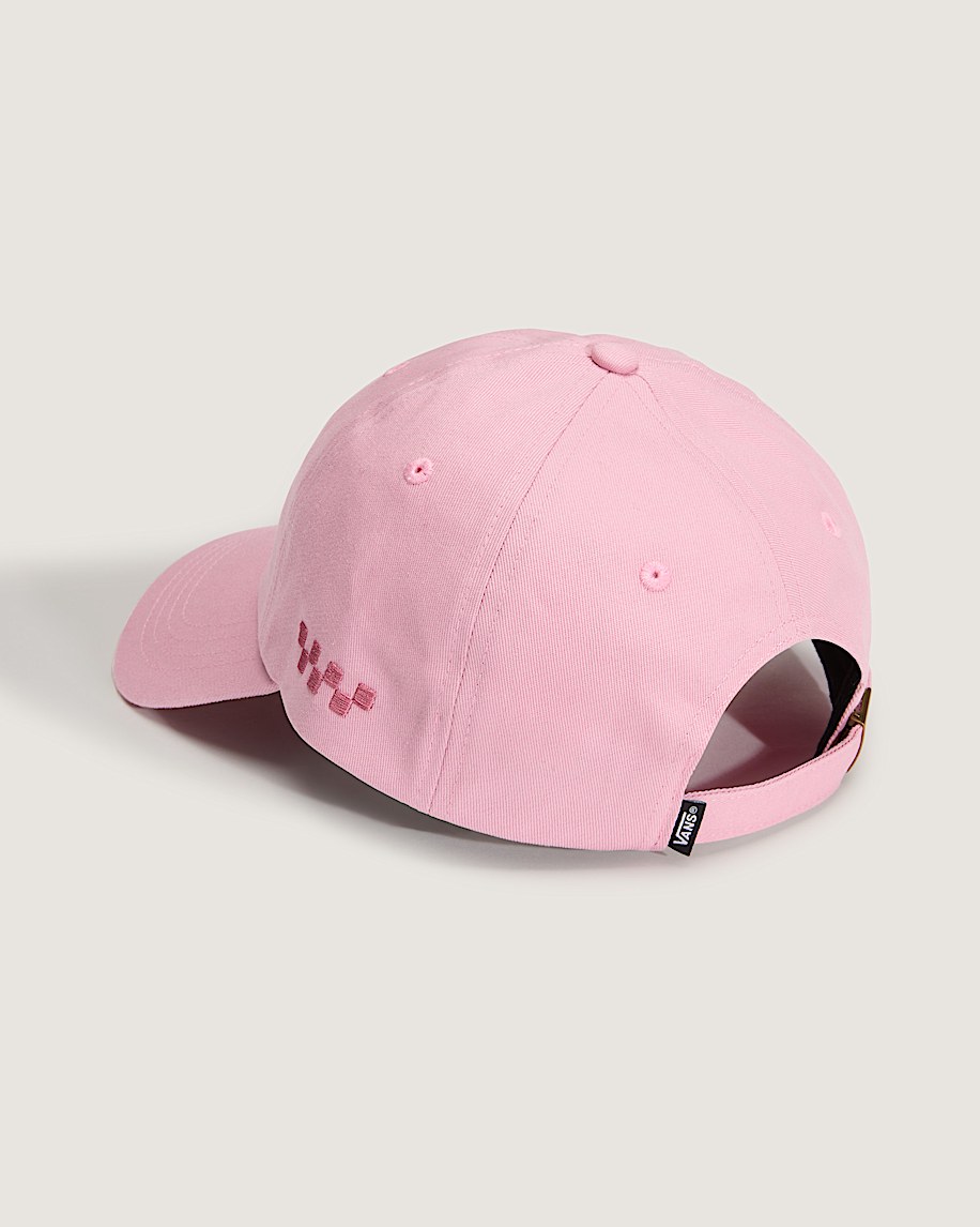 checkerboard side snapback cap