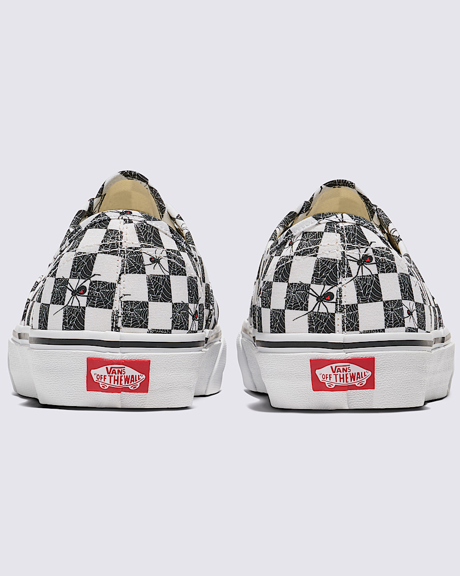 customs authentic halloween checkboard shoe