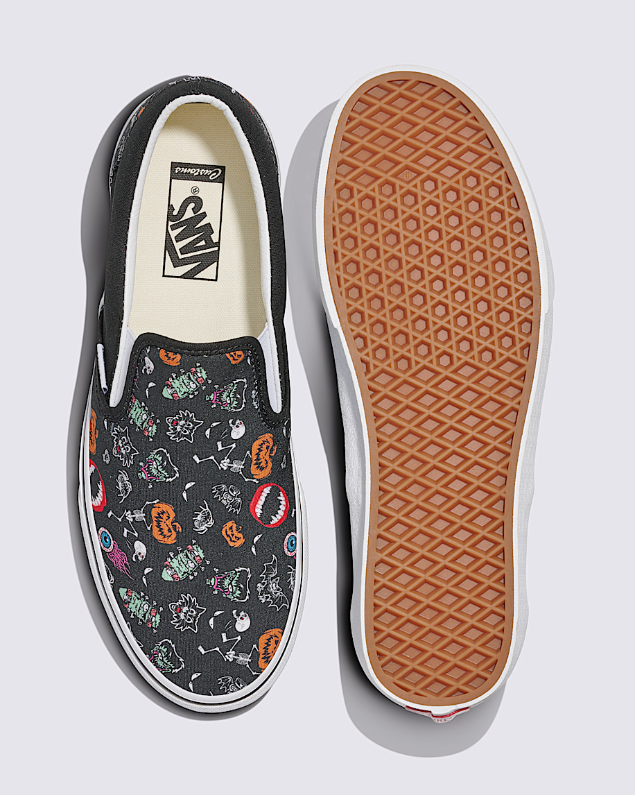 customs classic slip-on halloween schuh