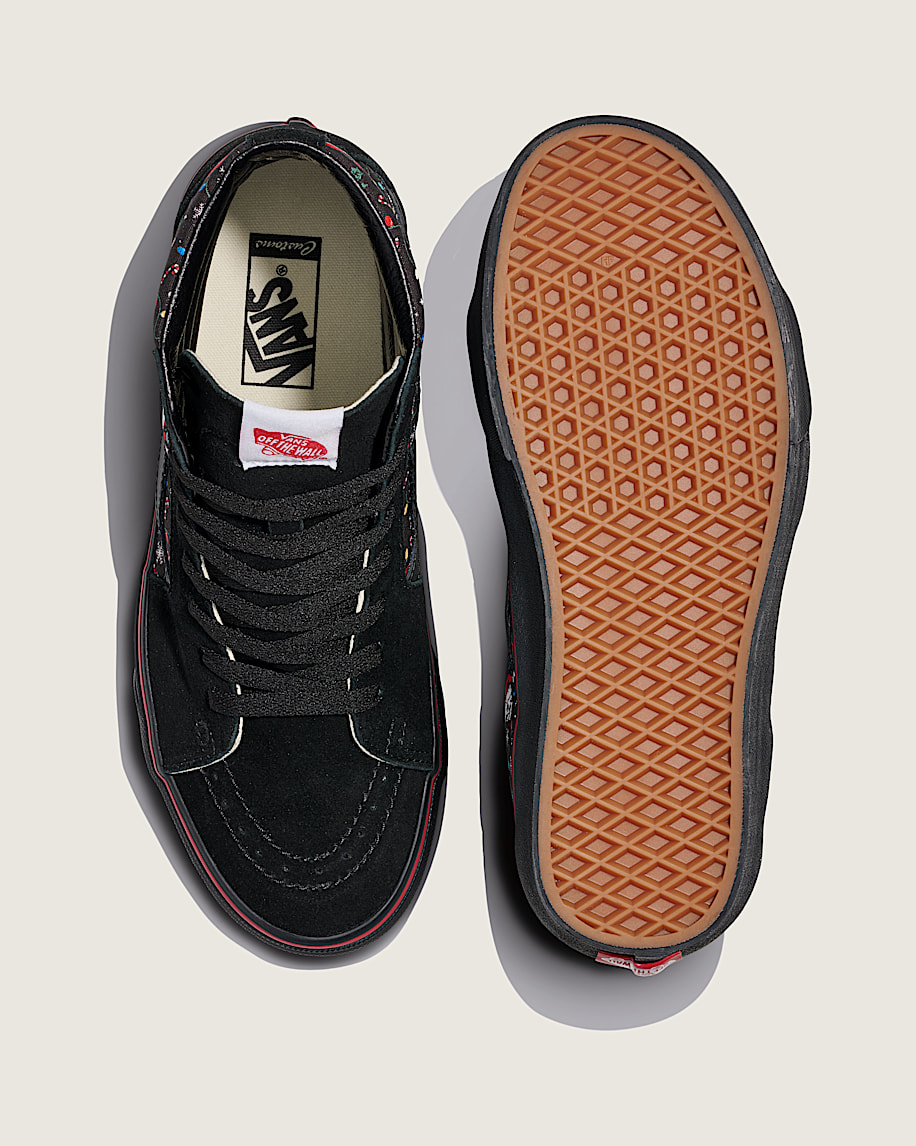 customs sk8-hi holiday shoe