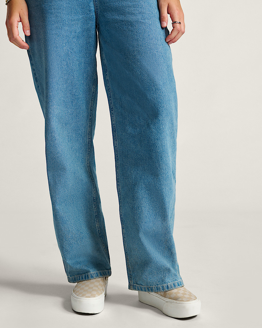 klassischer slip-on-plateau-schuh mit schachbrettmuster