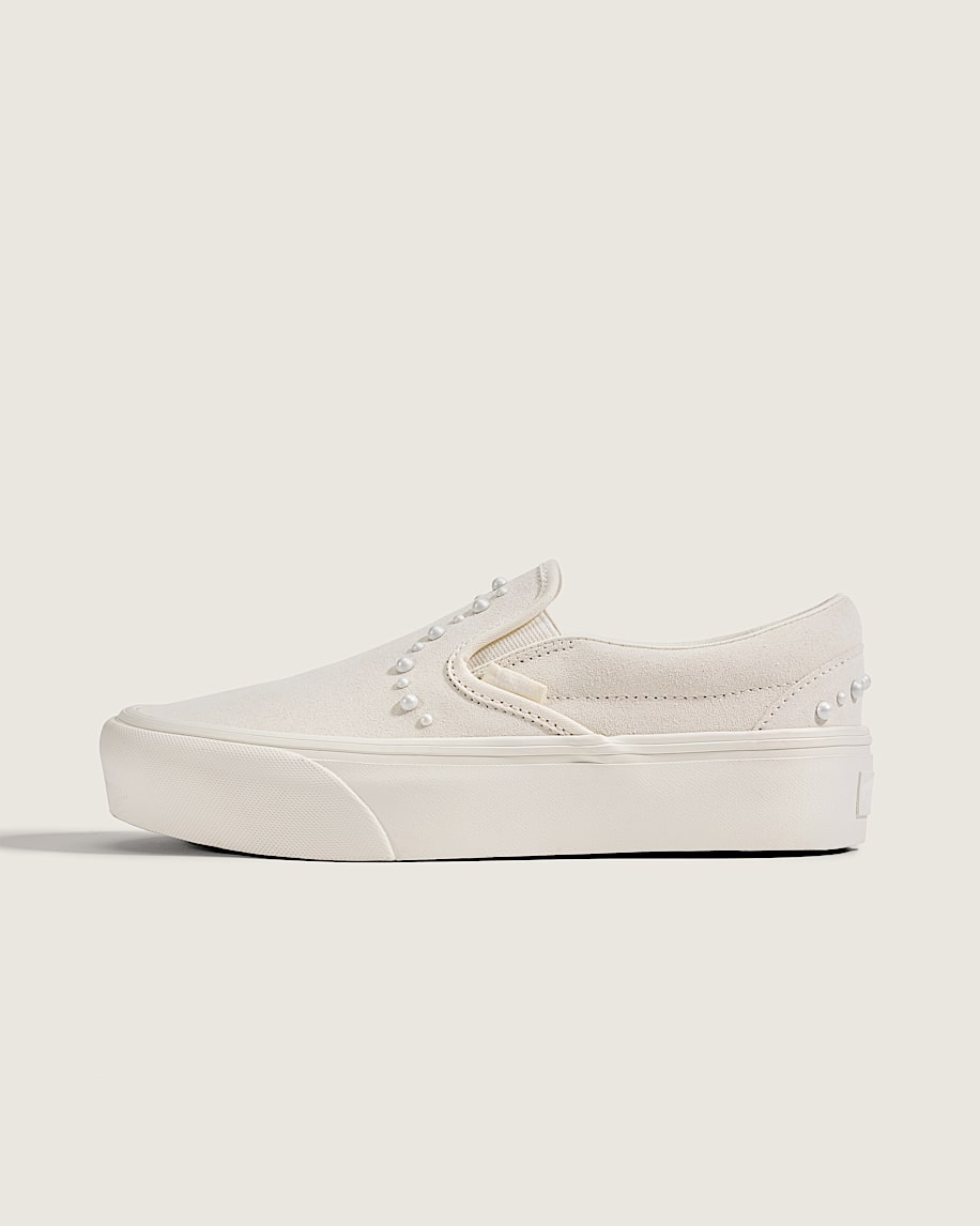 klassischer slip-on-plateauschuh