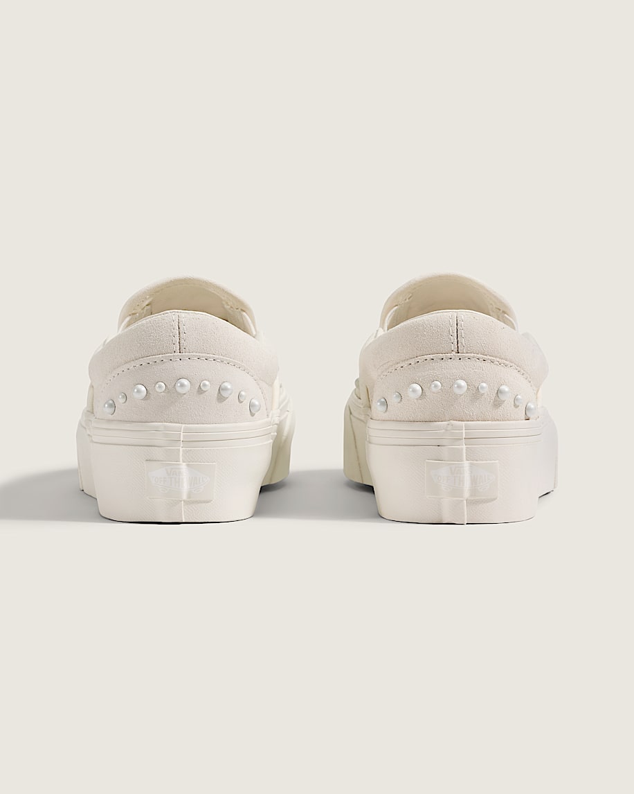 klassischer slip-on-plateauschuh