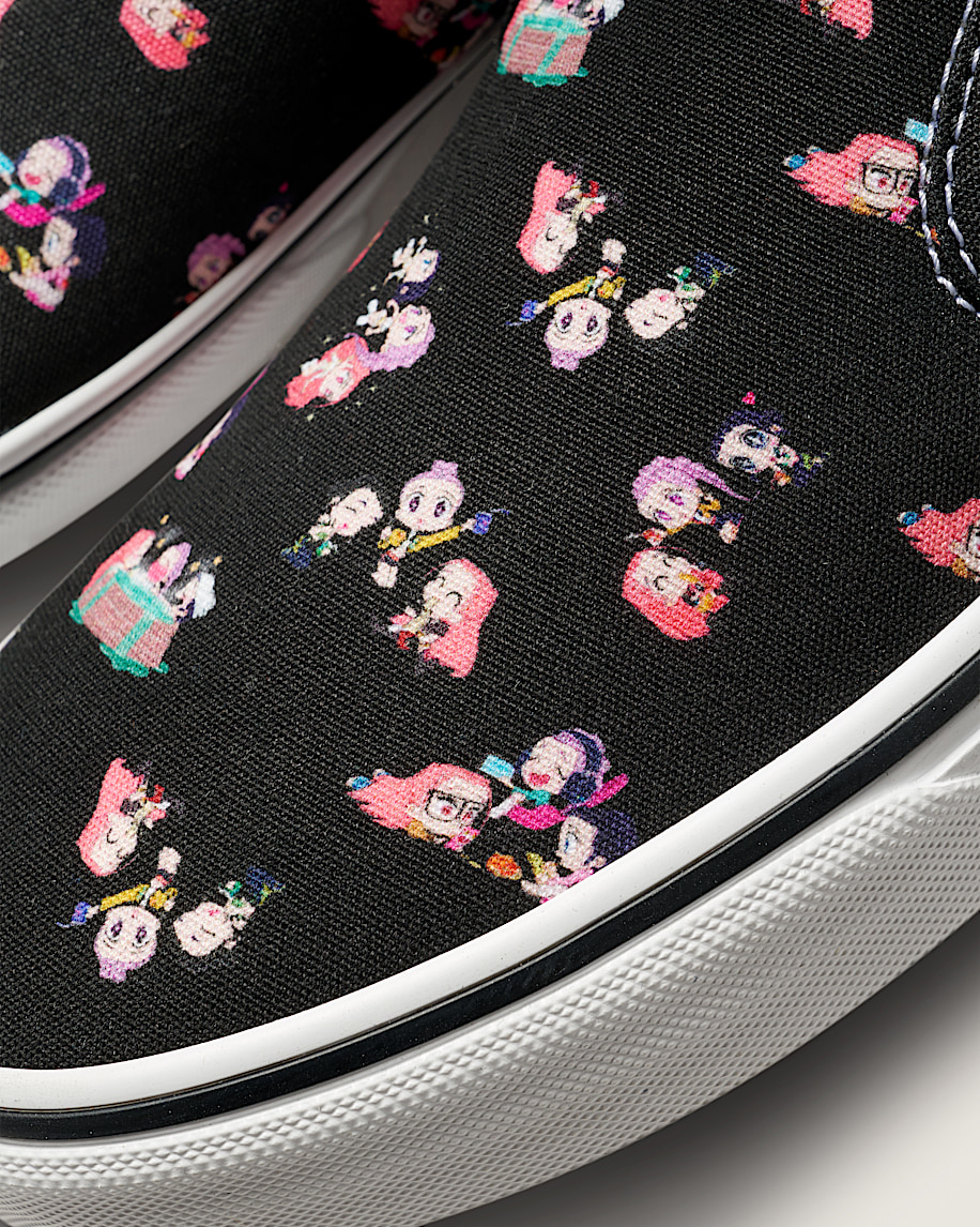 kpop demon hunters x vans classic slip-on schuh