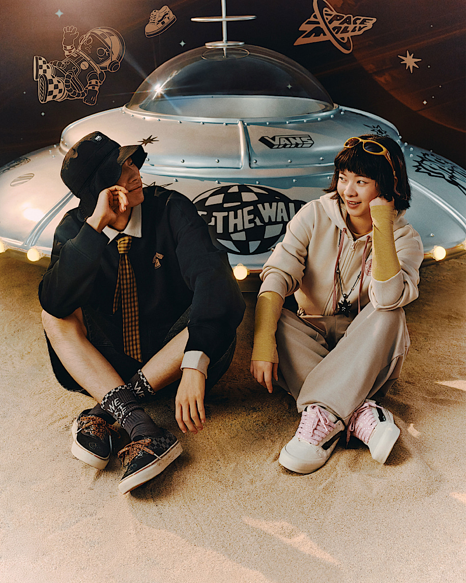 vans x space molly authentic schuh