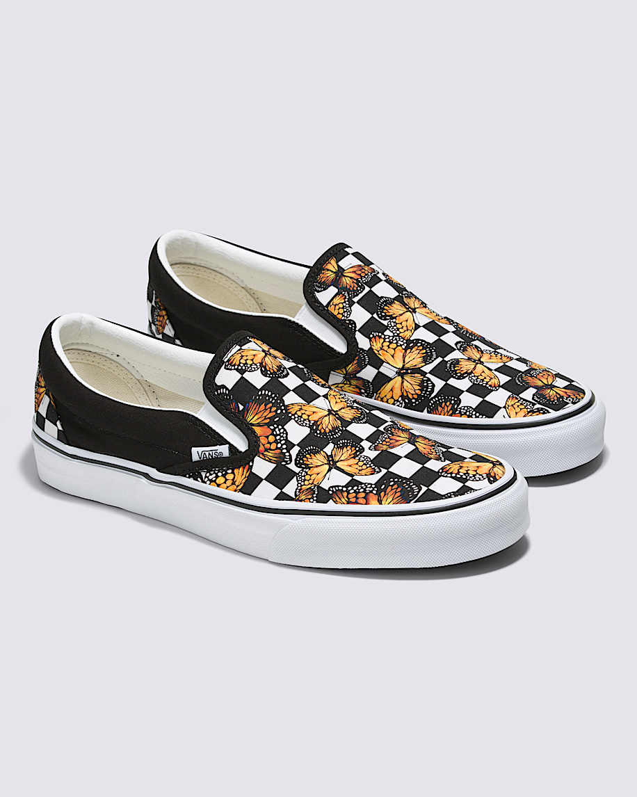 customs classic slip-on checkerboard schuh