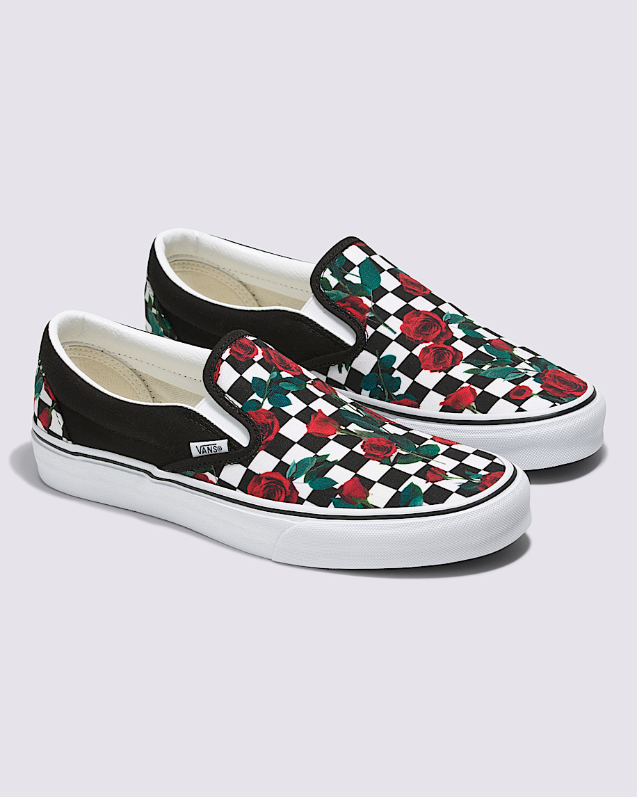 customs classic slip-on checkerboard schuh