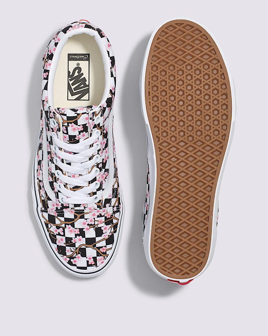 customs old skool checkerboard schuh