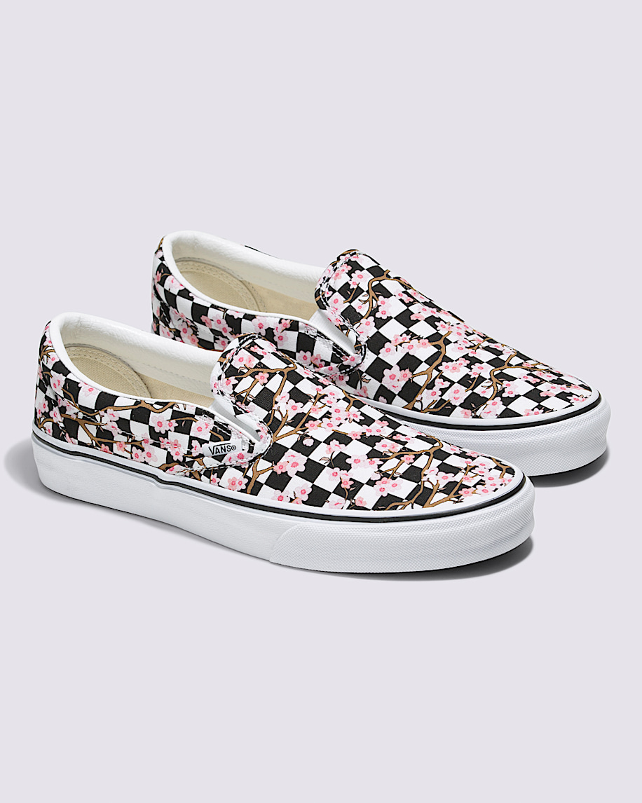 customs classic slip-on checkerboard schuh