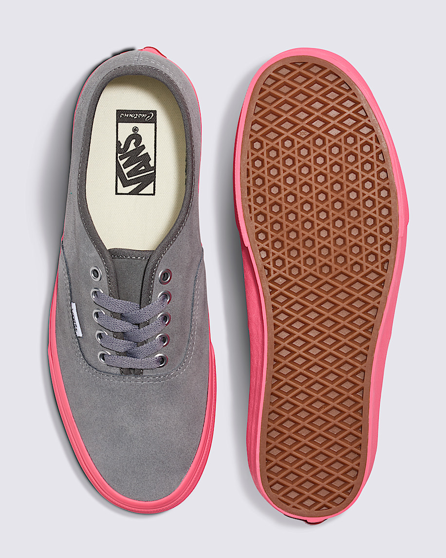 customs authentic suede shoe