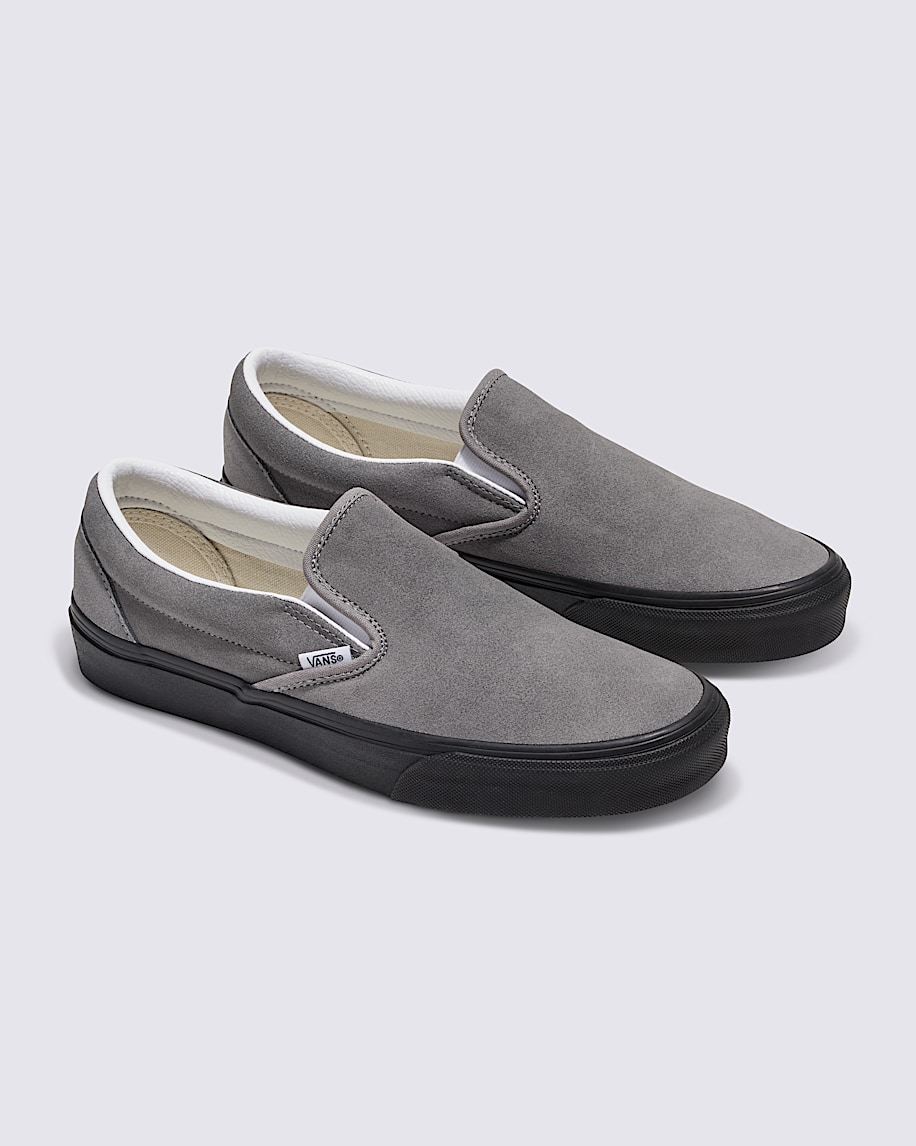 customs classic slip-on wildlederschuh