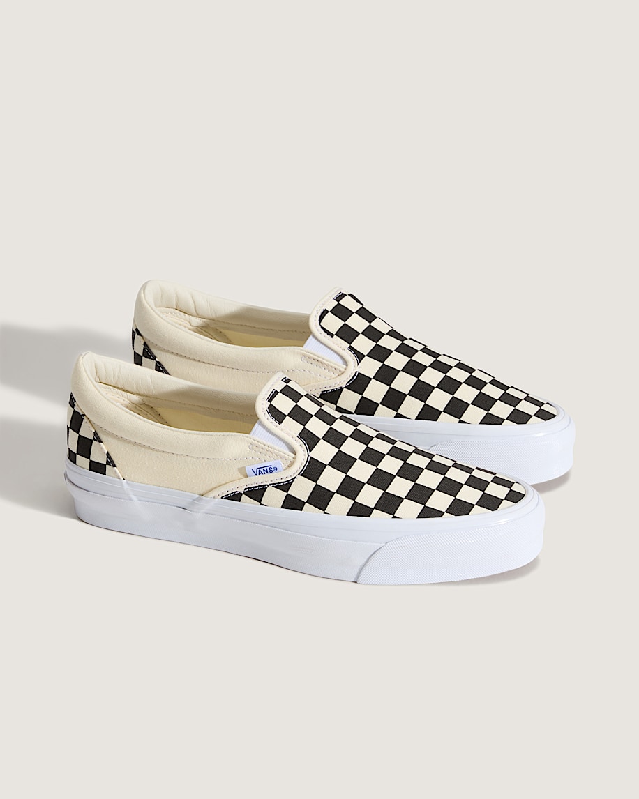 premium classic slip-on checkerboard schuh