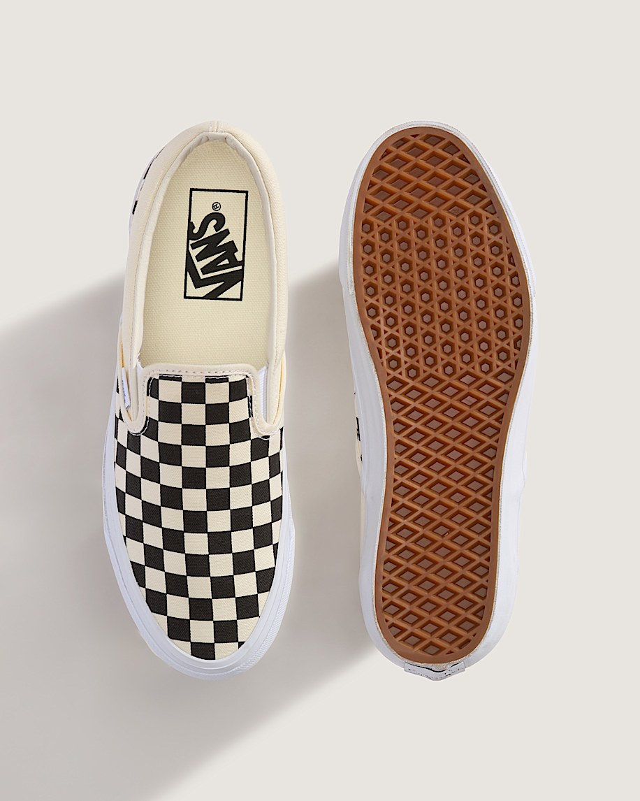 premium classic slip-on checkerboard schuh