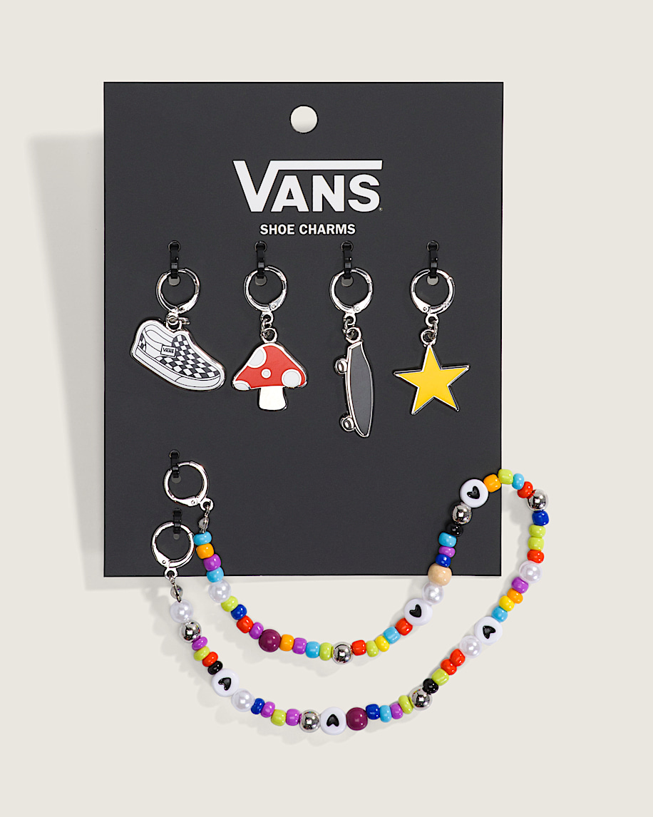 vans beaded board schuh-charm-set