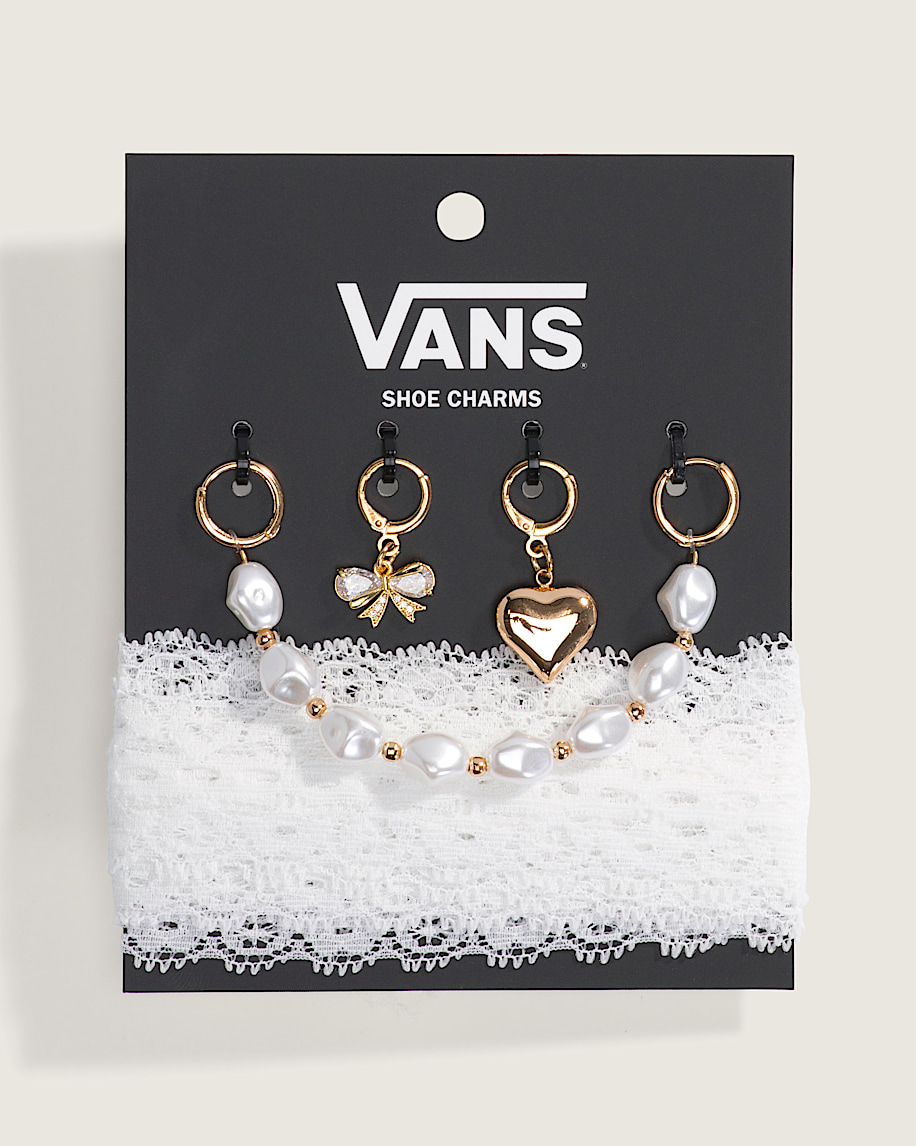 vans perlen- und schnürsenkel-schuhanhänger-set