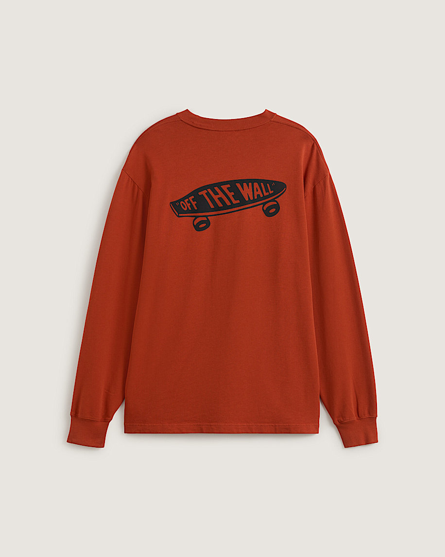 premium langarm-t-shirt mit grafikprint
