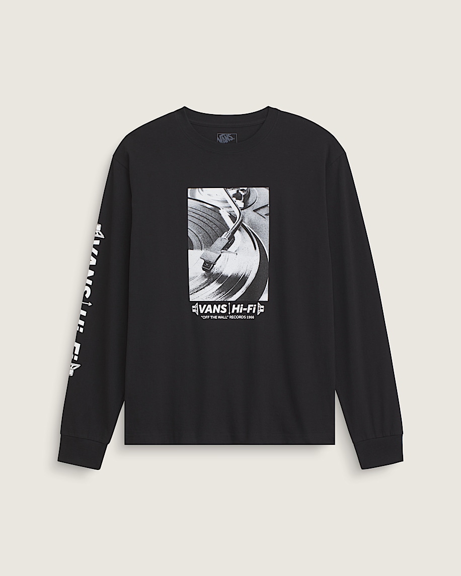 hi fi rpm langarm-t-shirt