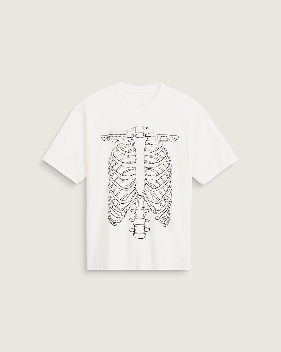 wende-t-shirt mit rippenmuster