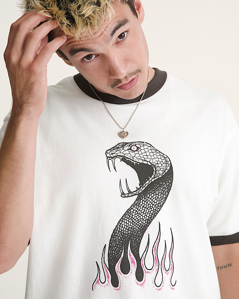 skate mike g snake flame ringer