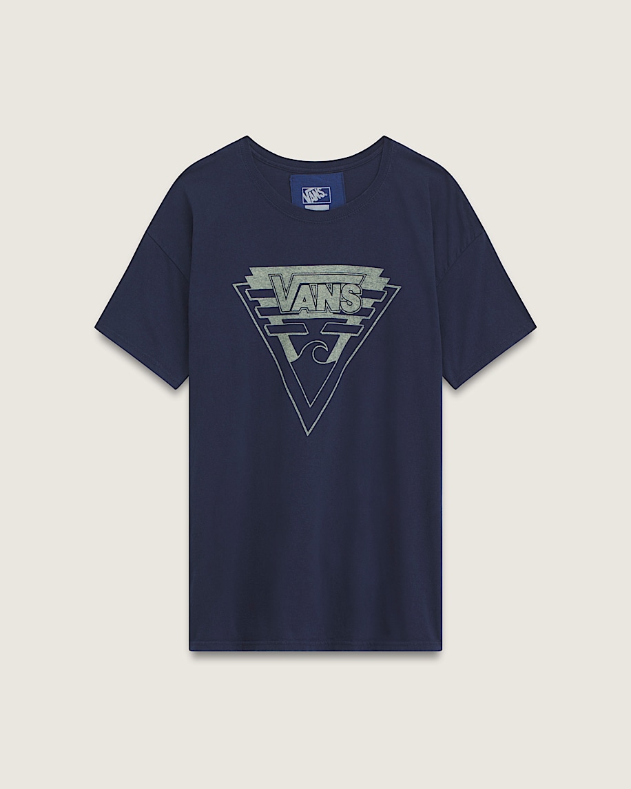 waffelladen-t-shirt aus wellenmischung