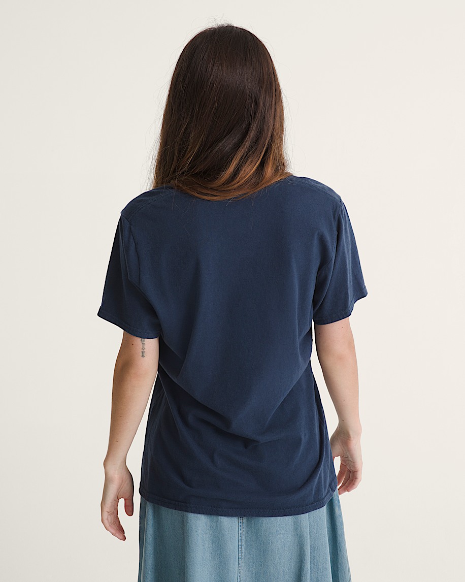 waffelladen-t-shirt aus wellenmischung