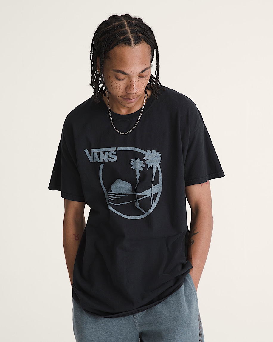 waffelladen-t-shirt im vans-stil