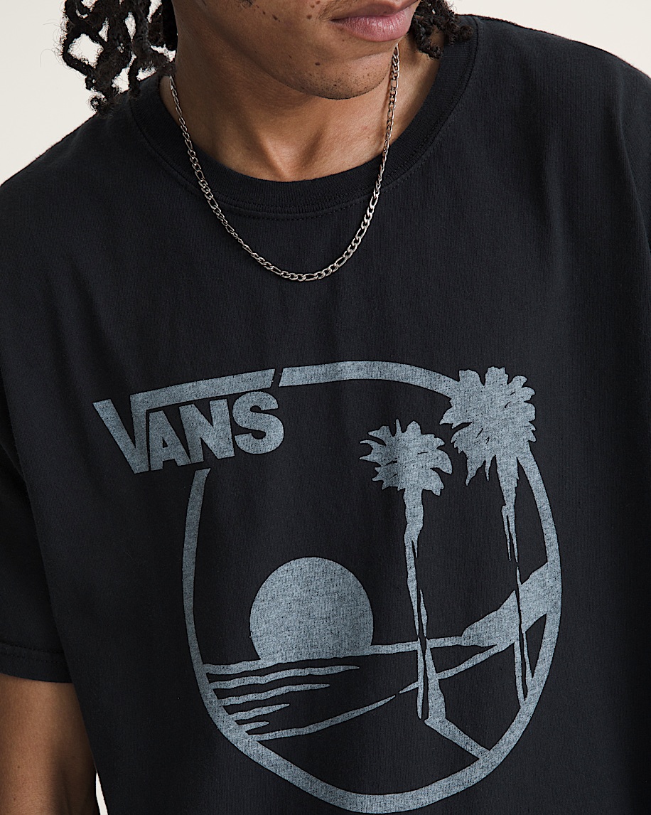 waffelladen-t-shirt im vans-stil