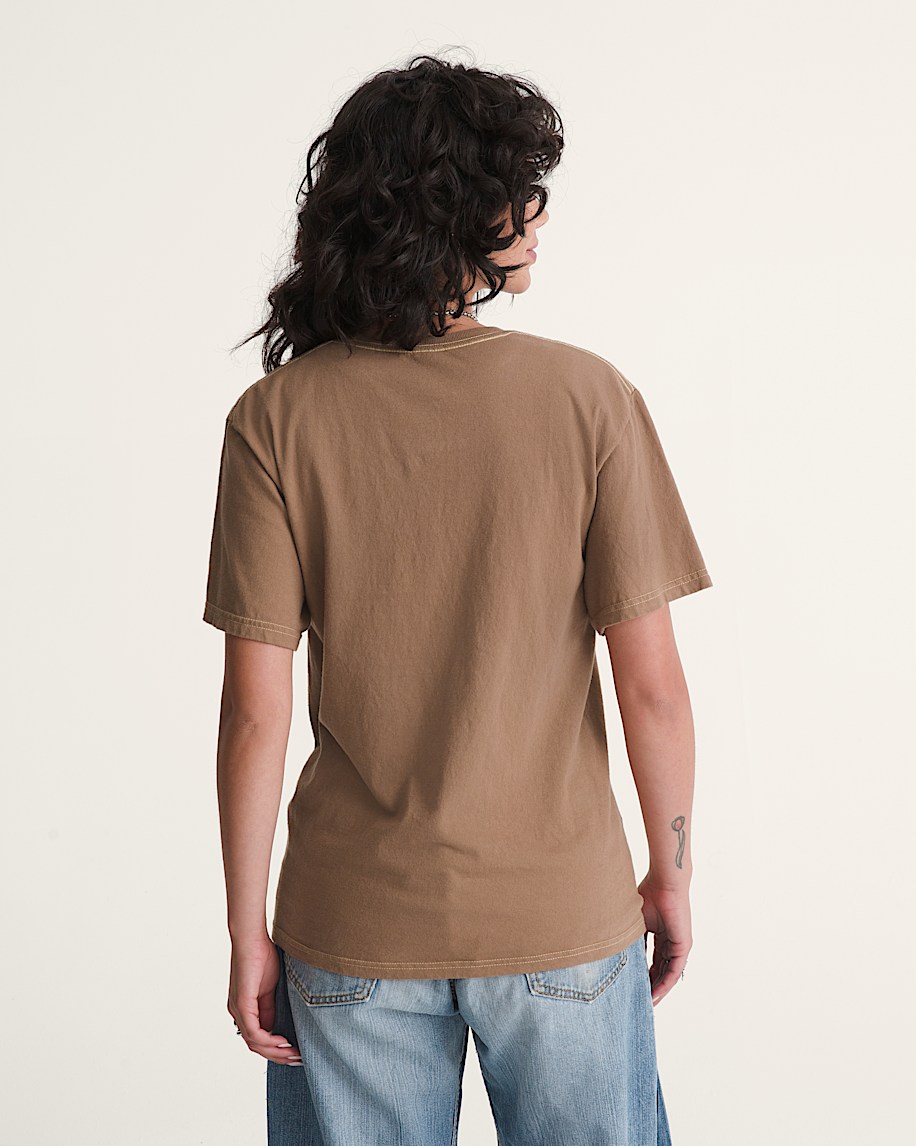 waffelladen-t-shirt im vans-stil