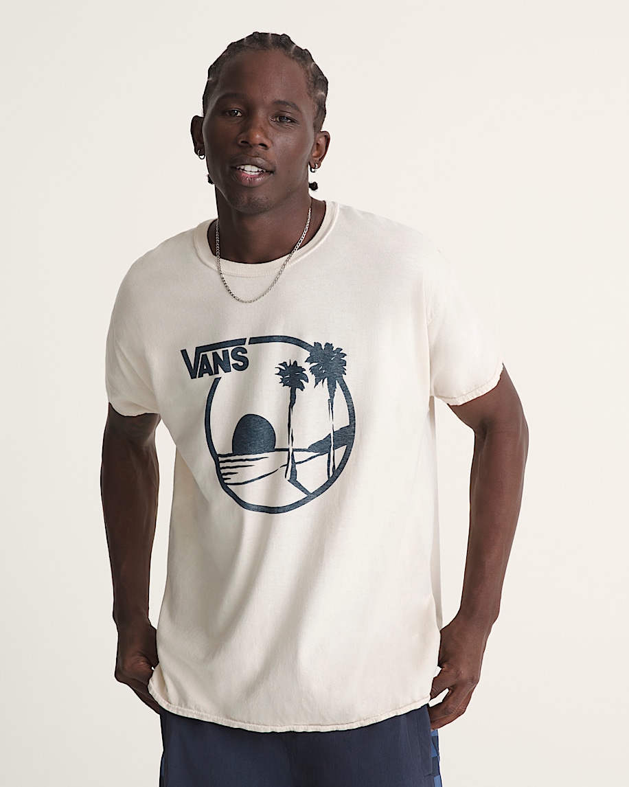waffelladen-t-shirt im vans-stil