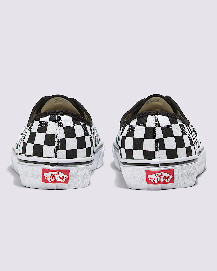 customs authentic checkerboard wide shoe