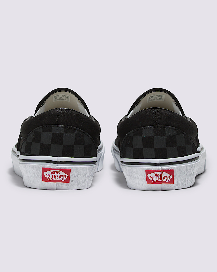 customs classic slip-on checkerboard wide shoe