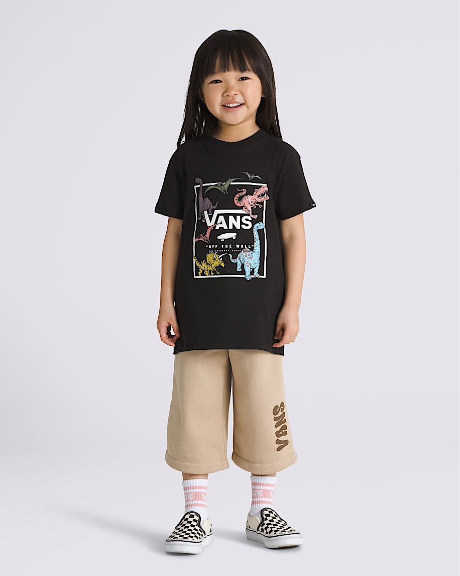 leuchtendes dino-t-shirt für kleine kinder