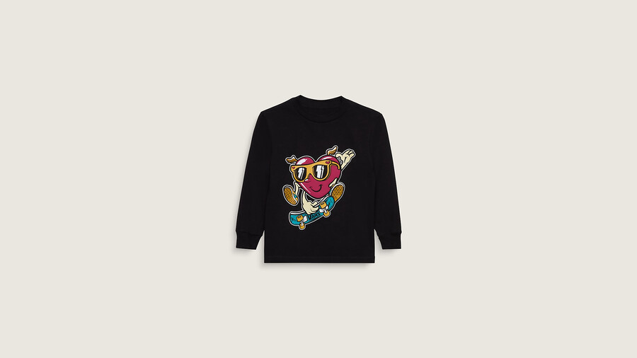 langarm-t-shirt „liebe für kleine kinder