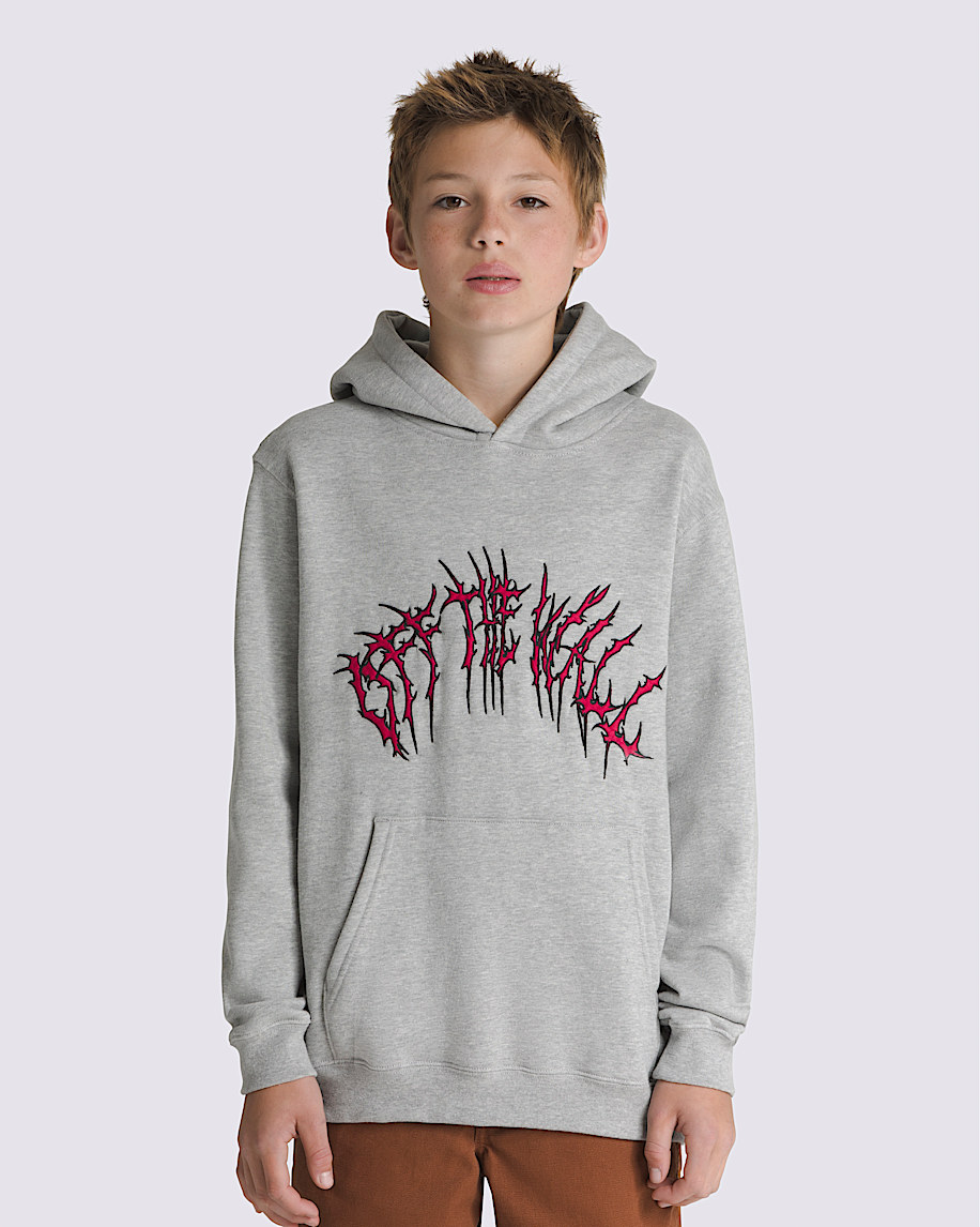 kinder-pullover-hoodie mit metallbogen